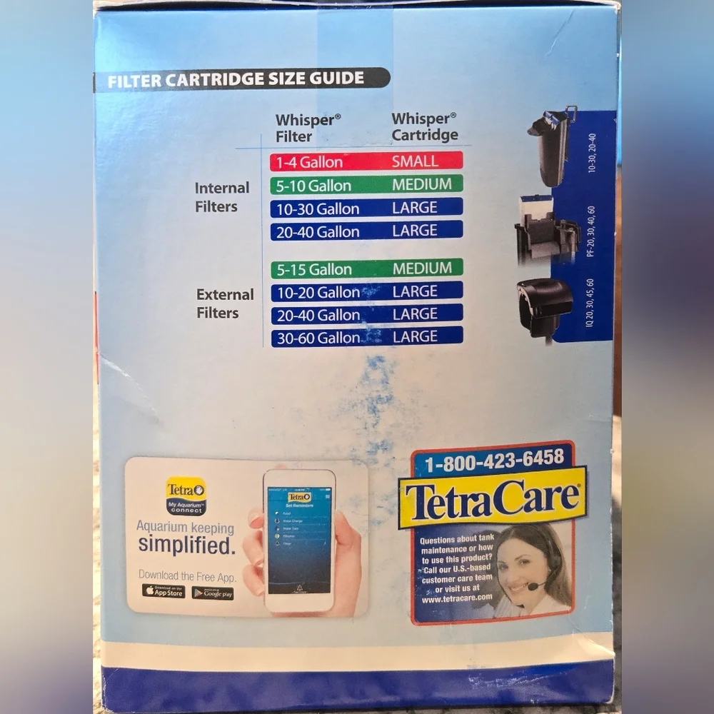 Tetra Whisper BIO-Bag Filter Cartridges Large